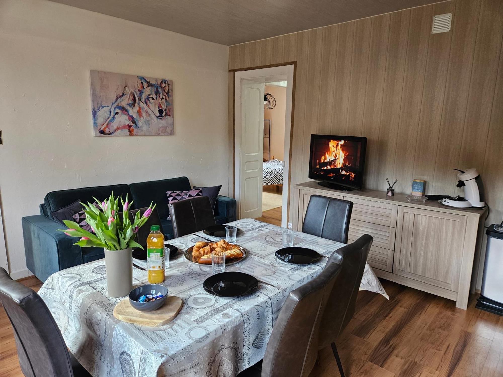Appartement Chaleureux Gerardmer Proche Foret Dış mekan fotoğraf